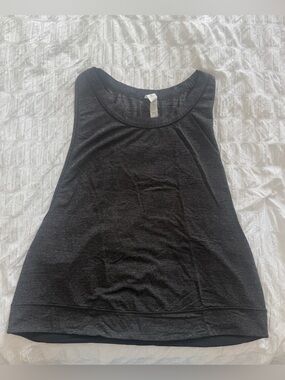 Lululemon Sleeveless Dark Gray Workout Tank